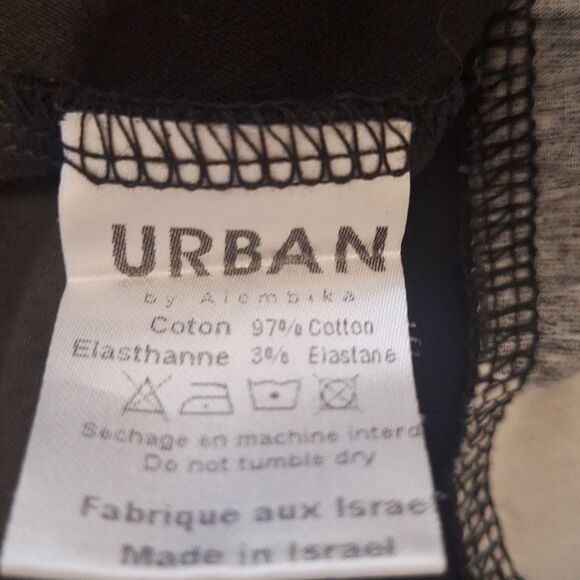 Urban by Alembika trapeze top tunic dress Black and white size 5= 14/16 - Picture 8 of 9